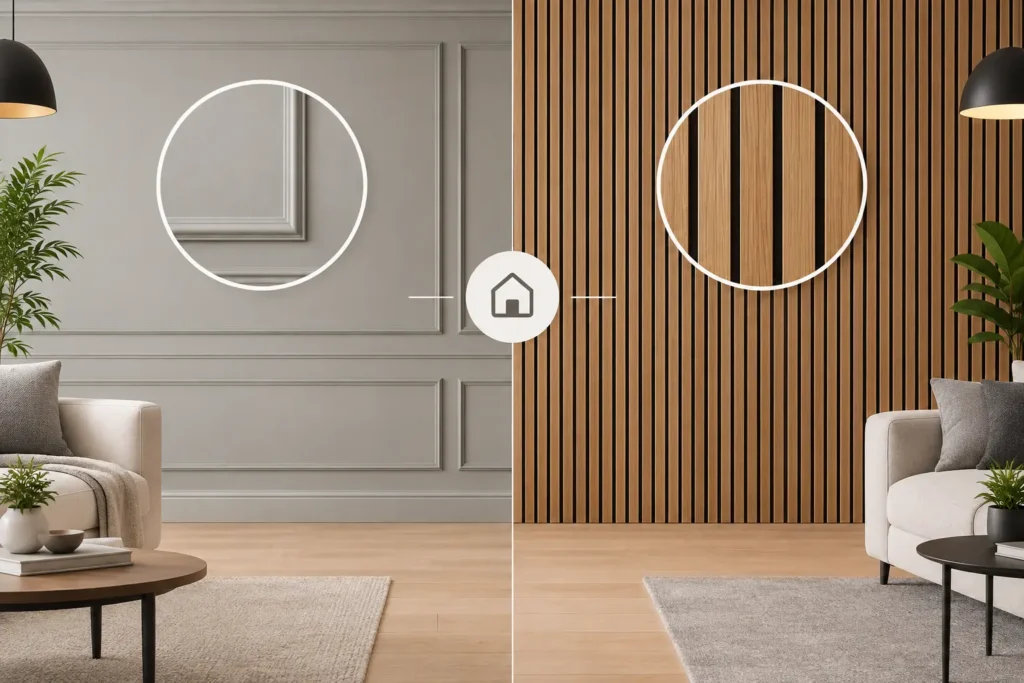 Ipsos sau MDF decorativ? Alegerea pentru pereți